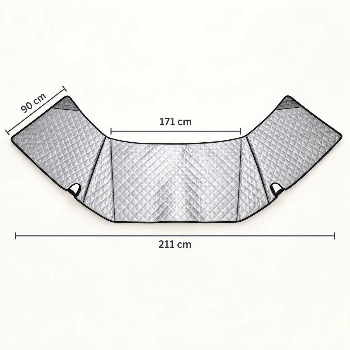Thermohoes voor camper – buitenkant en verduisterend, 211 × 171 cm
