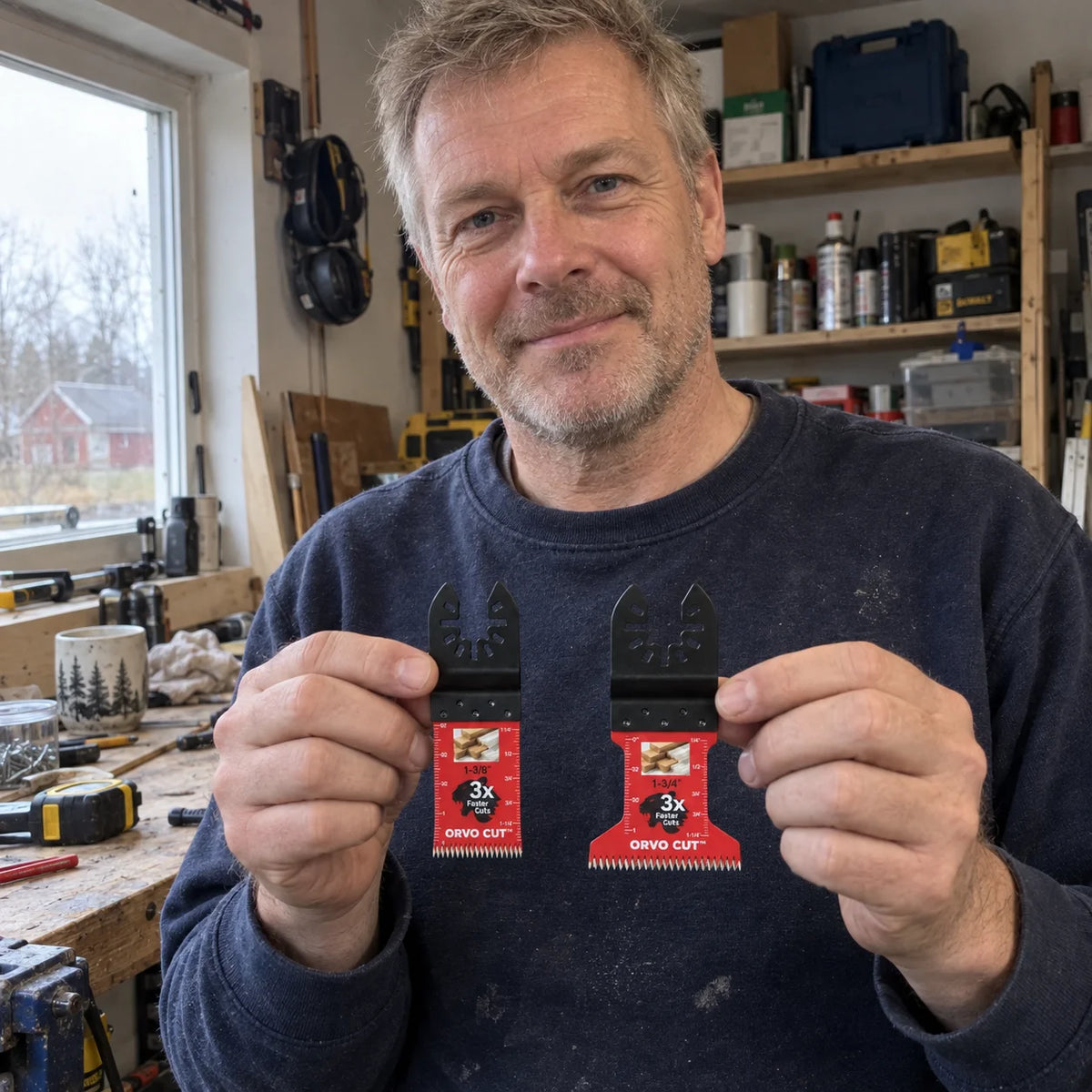 ORVO CUT – universeel zaagblad voor multitools