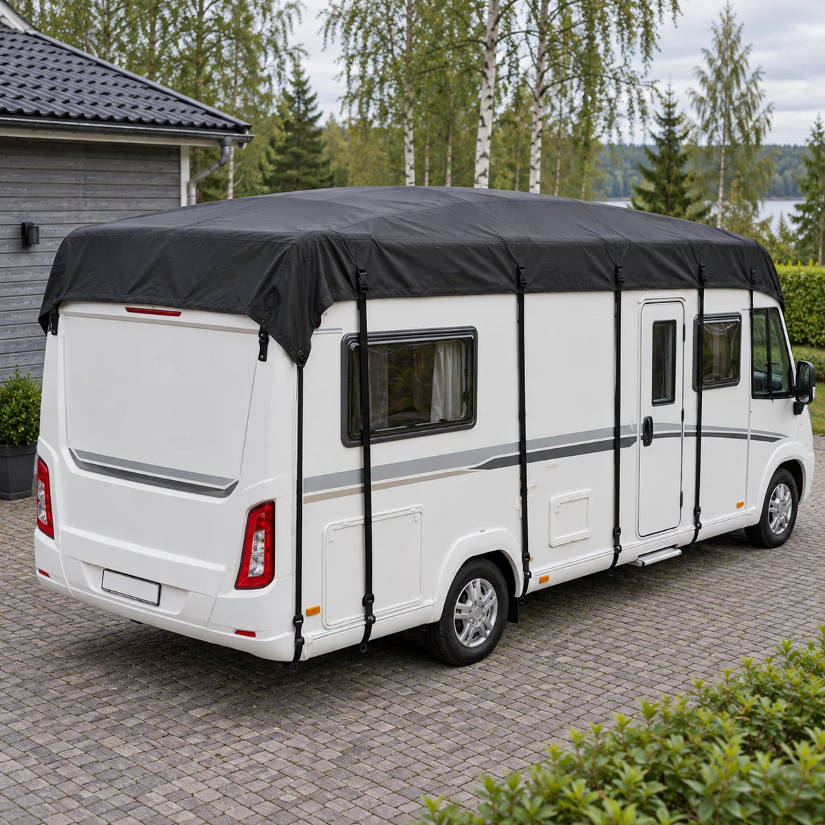 Dakhoes voor camper en caravan – 3 m breed