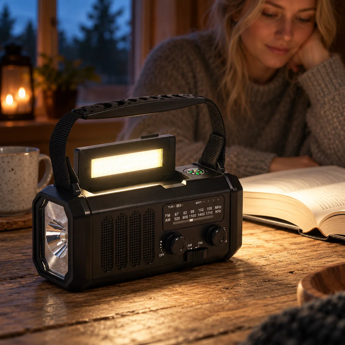 Stroomstoring, 21.40 uur