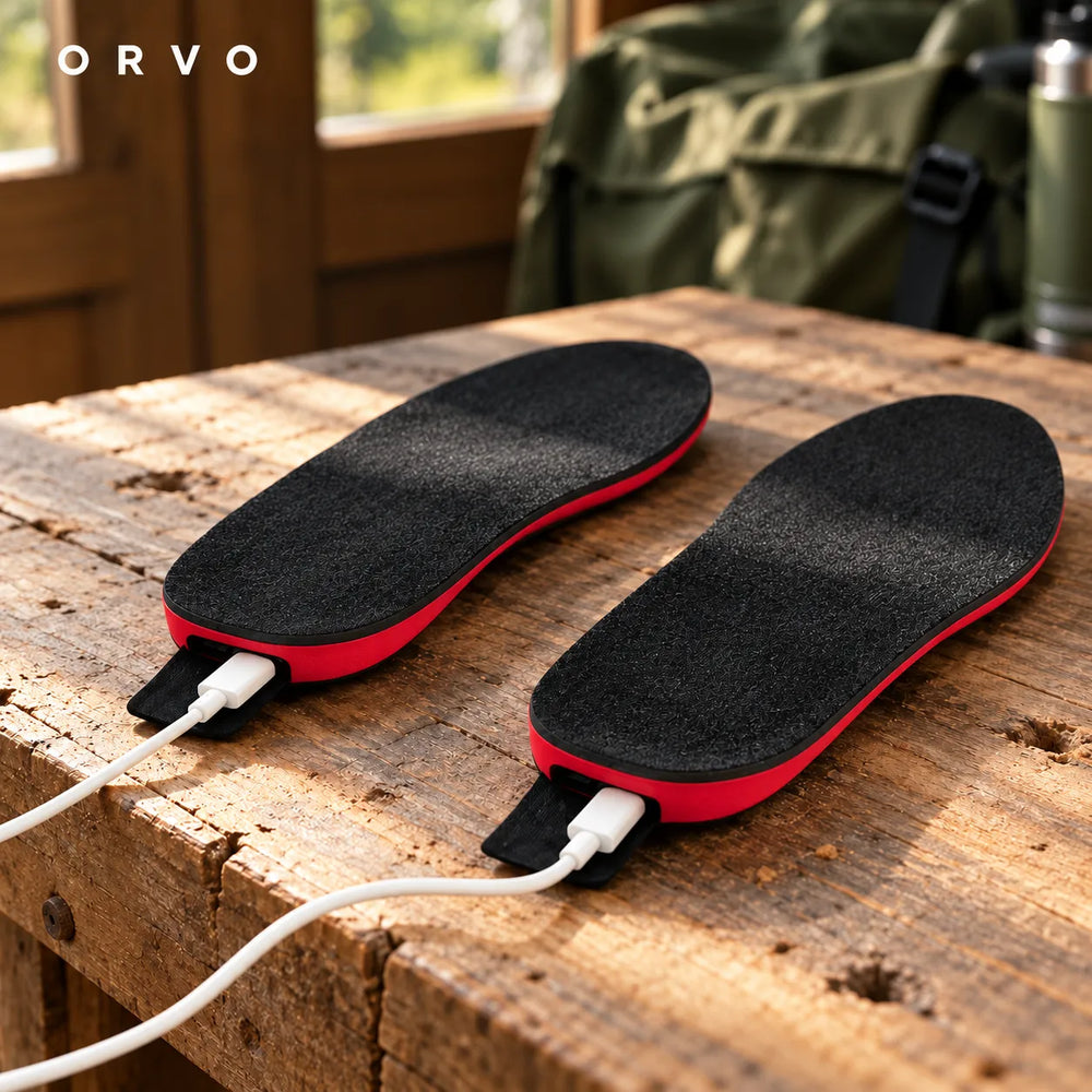 Opladen via USB bij de hiel