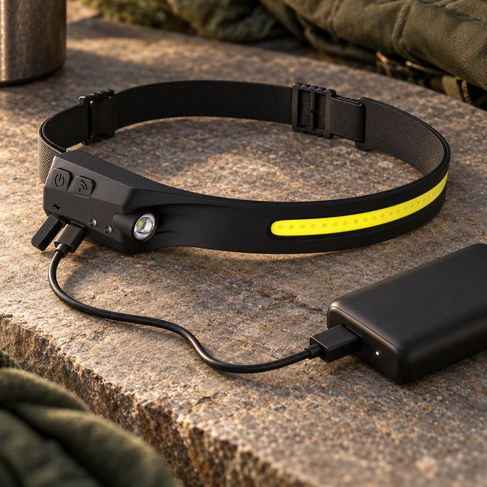 Opladen via USB-C, ook met een powerbank